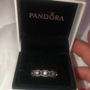 Pandora Pink Ring Size 54 or 7